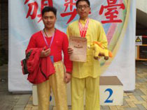 携弟子参加第12届梦想杯香港国际武术节大赛获二枚金牌